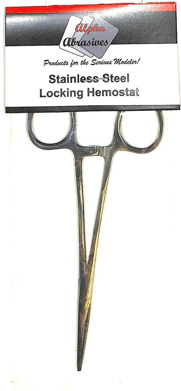 Alpha Abrasives Hemostat Metal Locking 5004